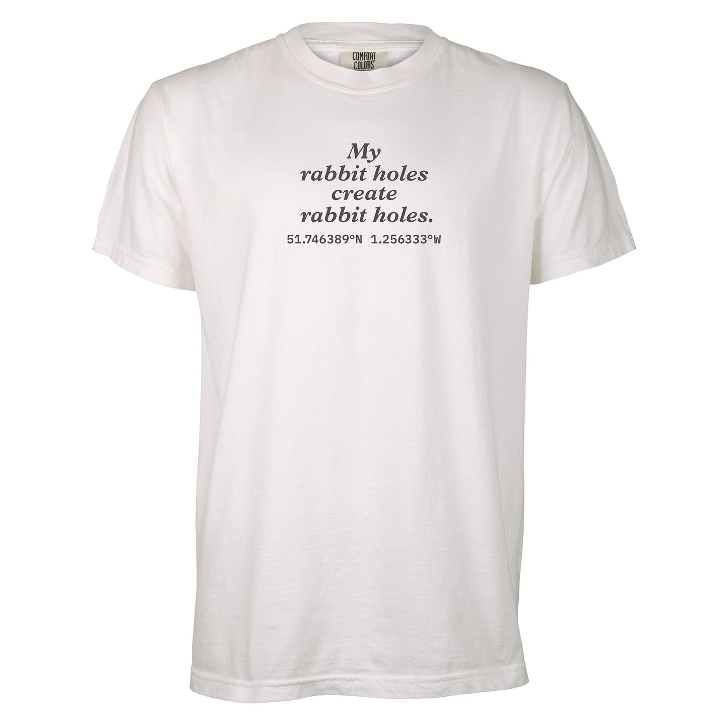 My rabbit holes create rabbit holes. | T-shirt