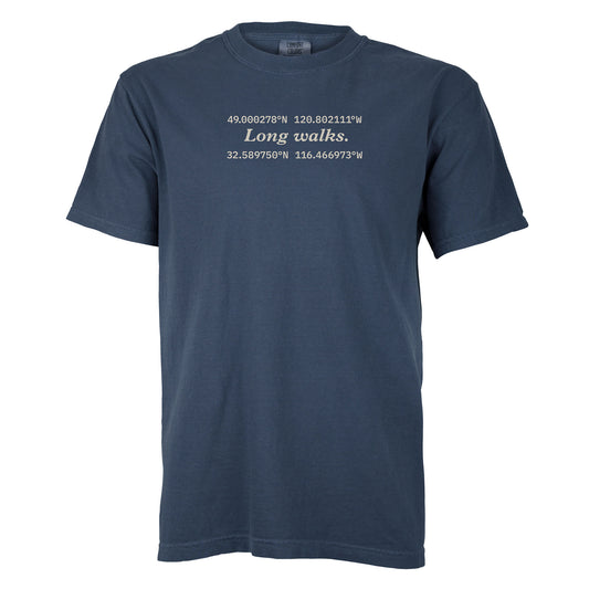 Long walks. | T-shirt