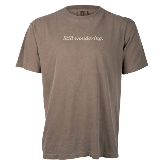 Still wondering. | T-shirt