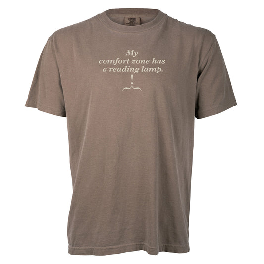 My comfort zone has a reading lamp. | T-shirt