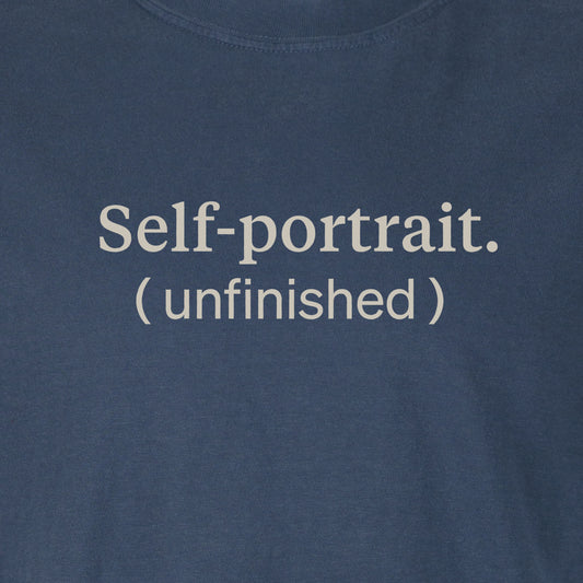 Self-portrait. (unfinished) | T-shirt